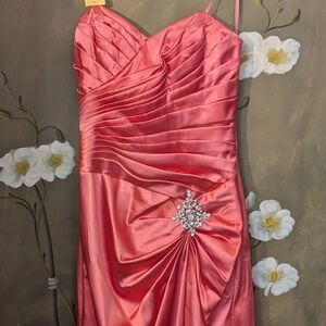 Cinderella Strapless Pink Dress